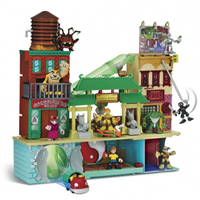 GUARIDA TORTUGAS NINJA HALF SHELL HEROES INCLUYE 2 FIGURAS EXCLUSIVAS
