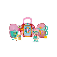 Super Cute mini playset 2 en 1 ¡versión aventura o dormitorio! Con muñeca 12 cm