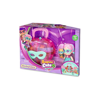 Super Cute mini playset 2 en 1 ¡versión aventura o dormitorio! Con muñeca 12 cm