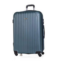 MALETA GRANDE 70CM MOD. SEVRON COLOR AGUAMARINA