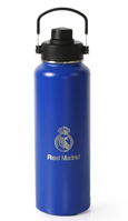BOTELLA TÉRMICA 1.2 LITROS COLOR AZUL R. MADRID