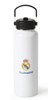 BOTELLA TÉRMICA 1.2 LITROS REAL MADRID EN BLANCO