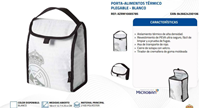 PORTA ALIMENTOS TÉRMICO PLEGABLE REAL MADRID