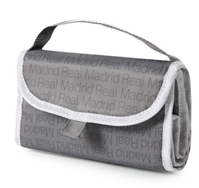 PORTA ALIMENTOS TÉRMICO PLEGABLE GRIS REAL MADRID