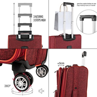 MALETA GRANDE BLANDA EXPANDIBLE ITACA MOD. HAGEN