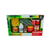 SET ACCESORIOS HAMBURGUESERIA 47X9,5X27,5CM