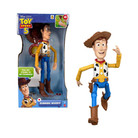 Figura Toy Story 5 Woody 18 cm. Corre y habla. 
