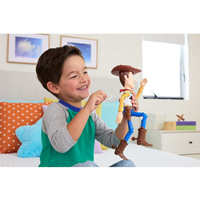 Figura Toy Story 5 Woody 18 cm. Corre y habla. 